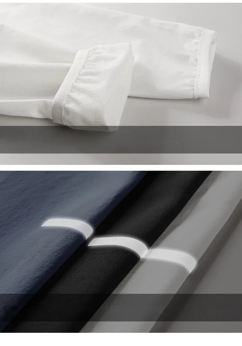 2025 White Men Running Jackets Gym Zipper Sport Jacket Training Fitness Casual Running Sportswear