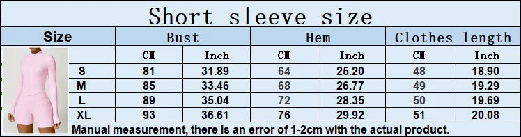 Women's Outdoor Running Fitness Wear Set Long sleeved Single Piece Top And Shorts - Fuzzy Sports