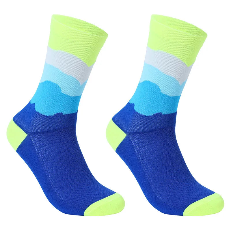 New Sport Socks Unisex Cycling Socks Men Outdoor Sports Socks Bike Footwear for Road Bike Socks Running Basketball Socks