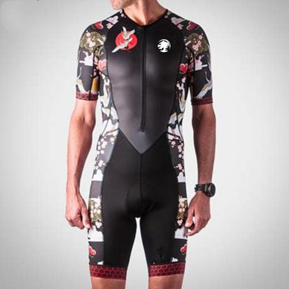 Men's Triathlon Wetsuit Knitted Suit