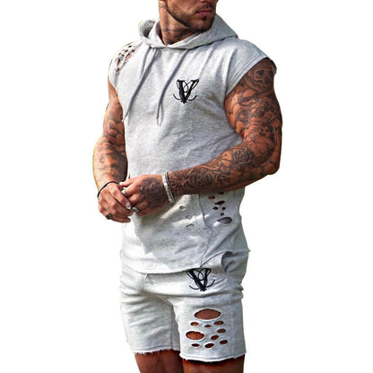 Men's Tights Sportswear Running Sports Suit Training Suit