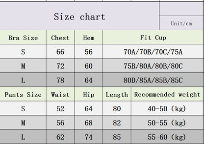 Women's Yoga Set Workout Set 2 Piece High Waist Yoga Leggings Sports Bra Gym Suit Activewear Sports Fitness Set Sports Suit - Fuzzy Sports