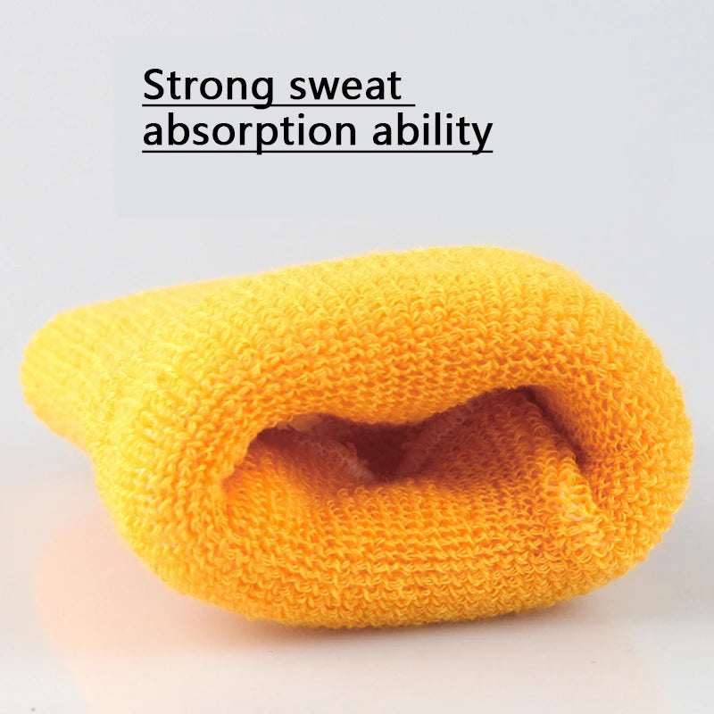 1Pcs Sweatband Sports Wristband for Men & Women, Cotton Cloth Sweatband - Fuzzy Sports