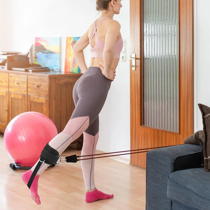 1PCS/2PCS Ankle Straps for Cable Machines Kickbacks - Adjustable Comfort Ankle Cable Attachments for Gym Ankle Cuff Women Men