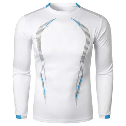 Autumn Men's Long Sleeve Quick Dry T-shirt Lightweight Breathable