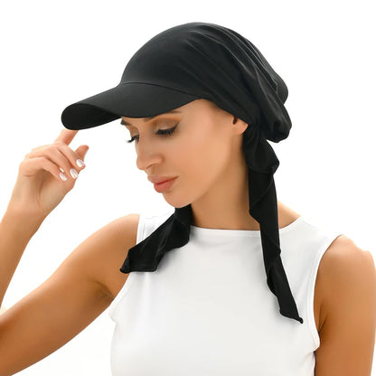 Summer Sport Outdoor Caps for Women Headscarf Hijabs Islamic Clothing for Women Baseball Hat Fashion Hat Hijab