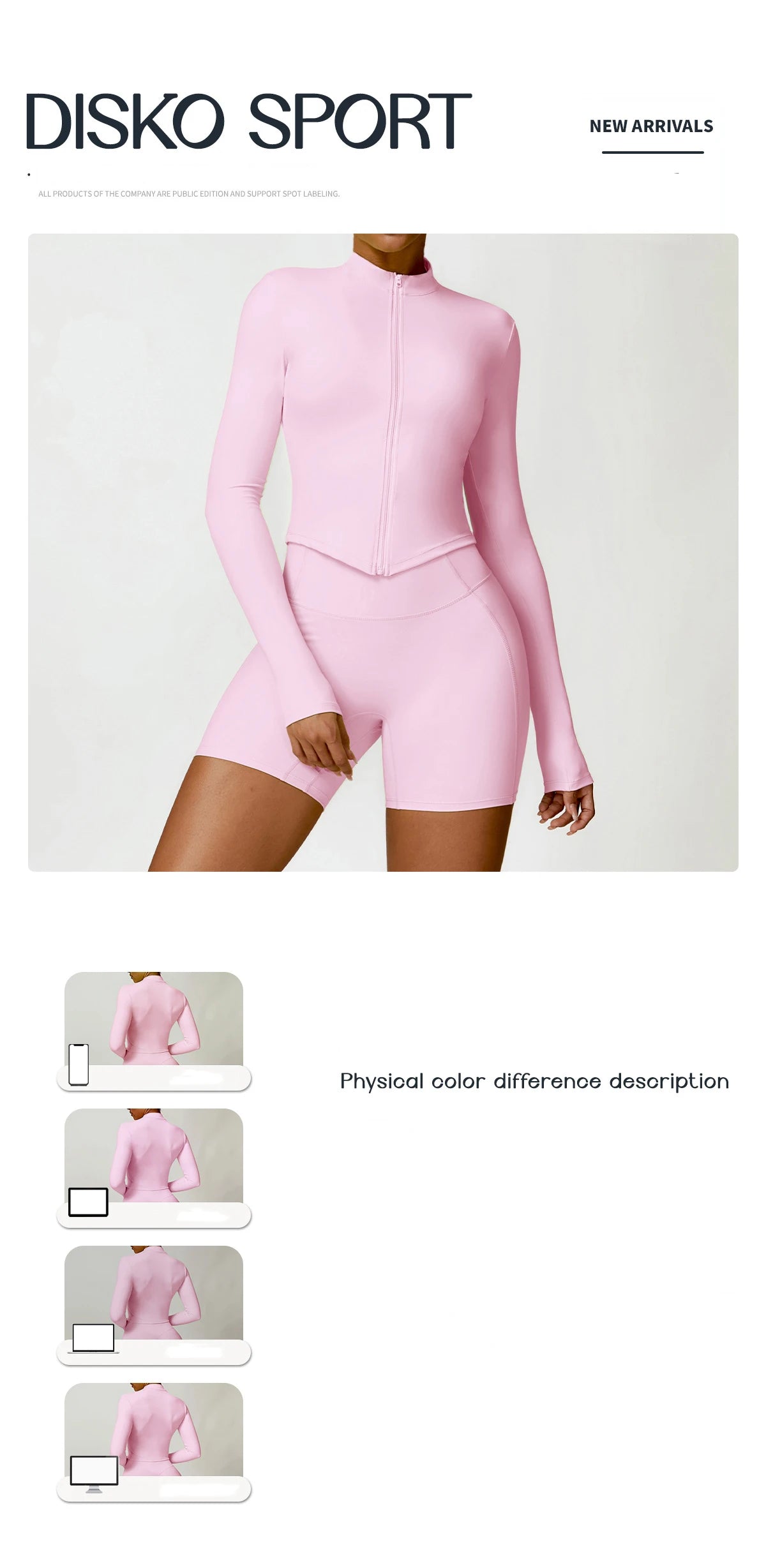 Women's Outdoor Running Fitness Wear Set Long sleeved Single Piece Top And Shorts - Fuzzy Sports