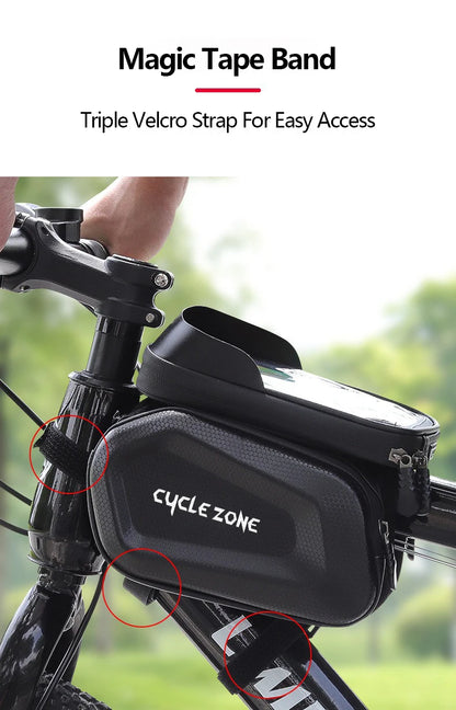 Bicycle Bags Bike Top Front Tube Frame Bag Touchscreen Phone Holder Case Storage MTB Road Bike Bag Cycling Accessories and Parts