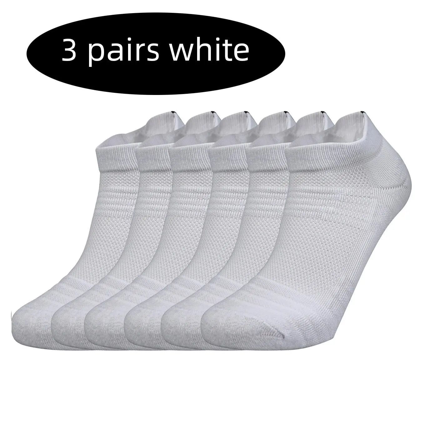 3 Pairs Sports Socks Men Women Short Running Socks Performance Ankle Cushion Wear-resistant Anti Slip Basketball Casual Socks - Fuzzy Sports