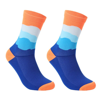 New Sport Socks Unisex Cycling Socks Men Outdoor Sports Socks Bike Footwear for Road Bike Socks Running Basketball Socks