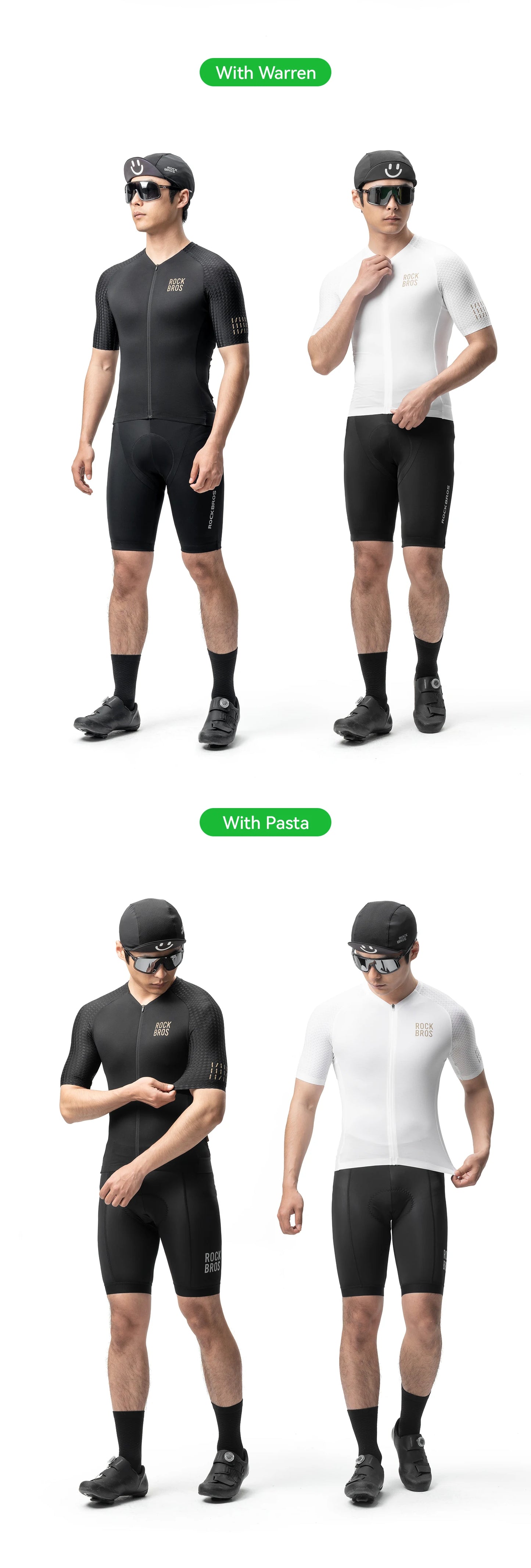 ROCKBROS Cycling Jersey Short Sleeve Windproof Shirt Bike Sports Shirt Breathable Reflective Summer Shirt with YKK Zipper