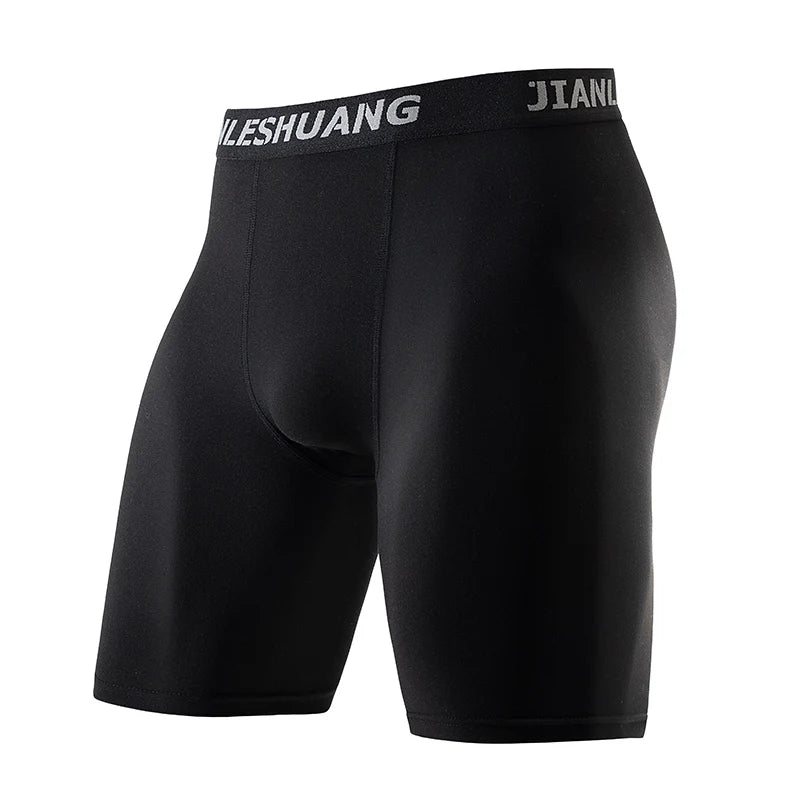 1/5 Pcs Men's Plus Black And White Sports Underwear - Fuzzy Sports