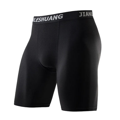 1/5 Pcs Men's Plus Black And White Sports Underwear - Fuzzy Sports