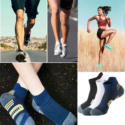 3Pair Fitness Sports Socks Non-Slip Men Women - Fuzzy Sports