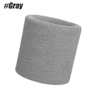 1Pcs Sweatband Sports Wristband for Men & Women, Cotton Cloth Sweatband - Fuzzy Sports