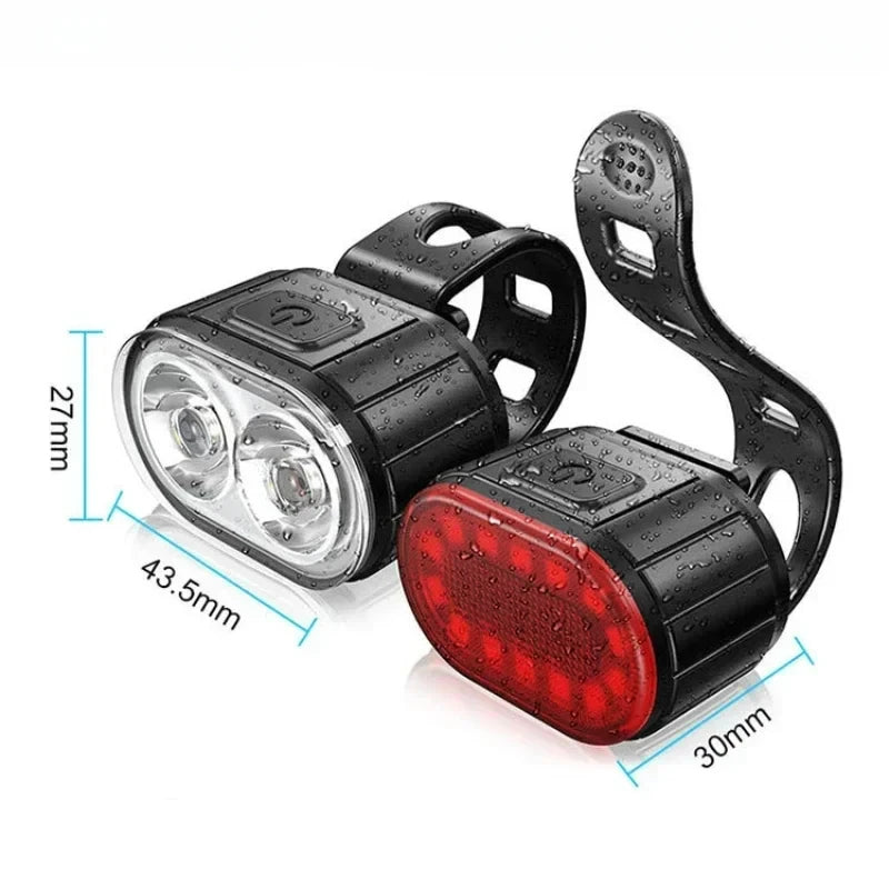 Cycling Bicycle Light Front Rear Light MTB Road Hybrid