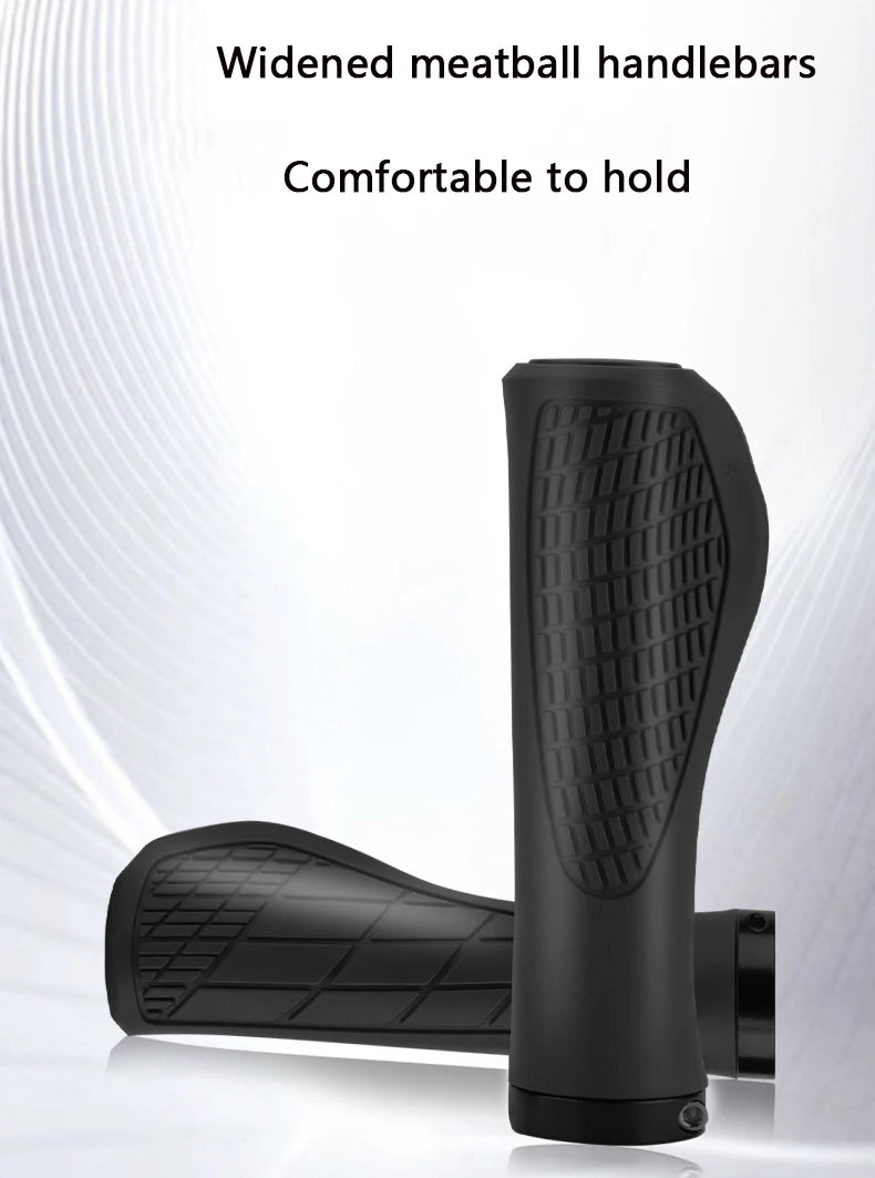 Set Ultra-light Cycling Bike Mountain Bike Folding Handlebar Set Non-slip Grip Bike Side Lock Handlebar Set