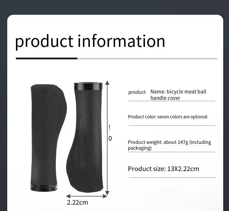 Set Ultra-light Cycling Bike Mountain Bike Folding Handlebar Set Non-slip Grip Bike Side Lock Handlebar Set