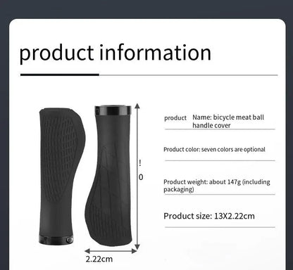 Set Ultra-light Cycling Bike Mountain Bike Folding Handlebar Set Non-slip Grip Bike Side Lock Handlebar Set