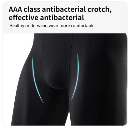 1/5 Pcs Men's Plus Black And White Sports Underwear - Fuzzy Sports