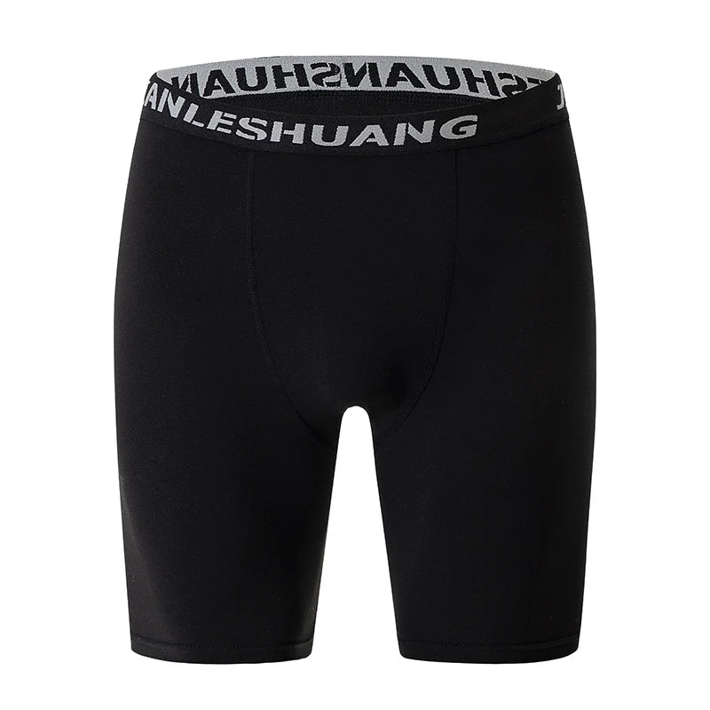1/5 Pcs Men's Plus Black And White Sports Underwear - Fuzzy Sports