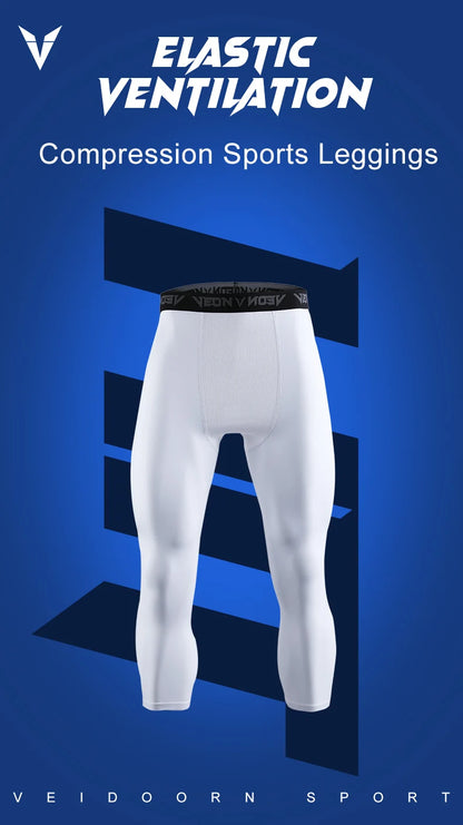 Mens Compression Pants Leggings Sports Baselayer Tights