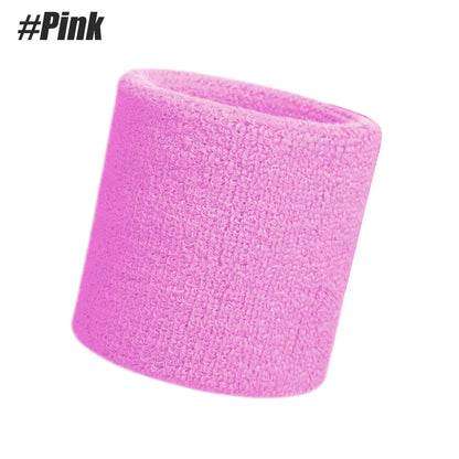 1Pcs Sweatband Sports Wristband for Men & Women, Cotton Cloth Sweatband - Fuzzy Sports