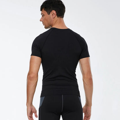 Mens Compression T Shirt Sportswear - Fuzzy Sports