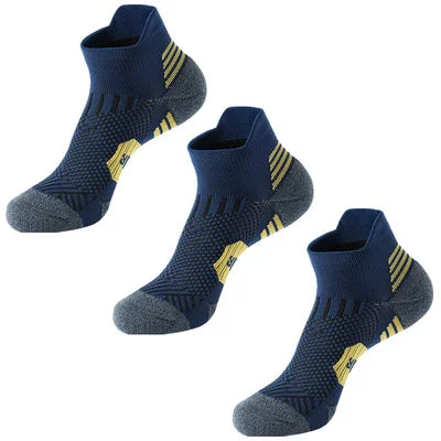 3Pair Fitness Sports Socks Non-Slip Men Women - Fuzzy Sports