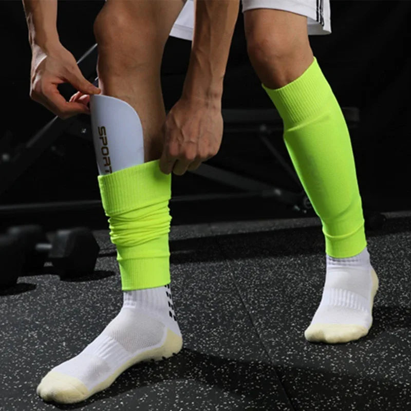Football Calf Long Protection Socks