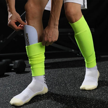 Football Calf Long Protection Socks