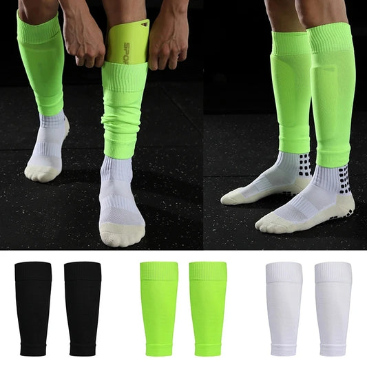 Football Calf Long Protection Socks