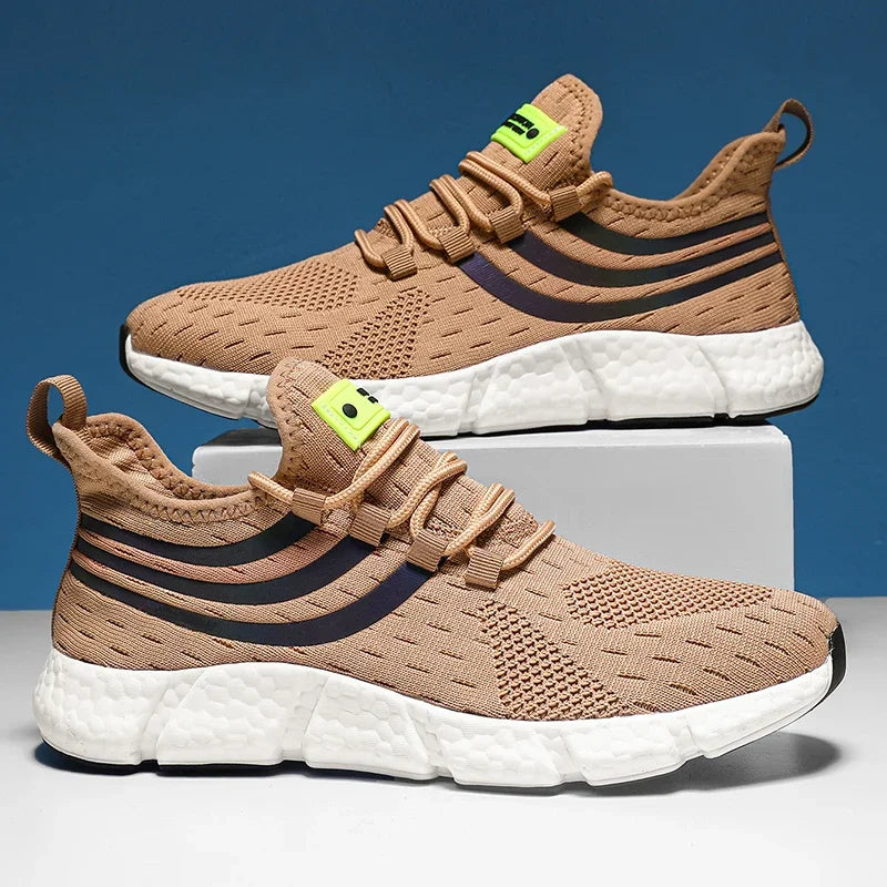 Mens Casual Sports Shoes Breathable Lightweight Sneakers Anti-slip Shoes - Fuzzy Sports