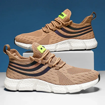 Mens Casual Sports Shoes Breathable Lightweight Sneakers Anti-slip Shoes - Fuzzy Sports