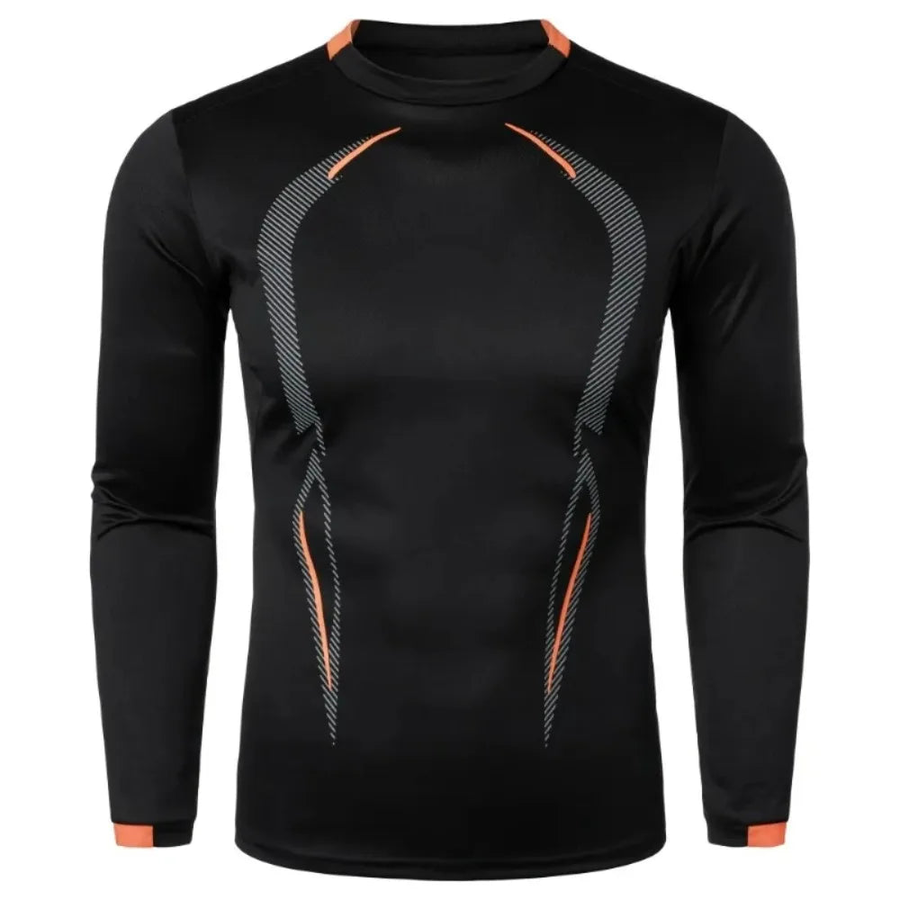 Autumn Men's Long Sleeve Quick Dry T-shirt Lightweight Breathable