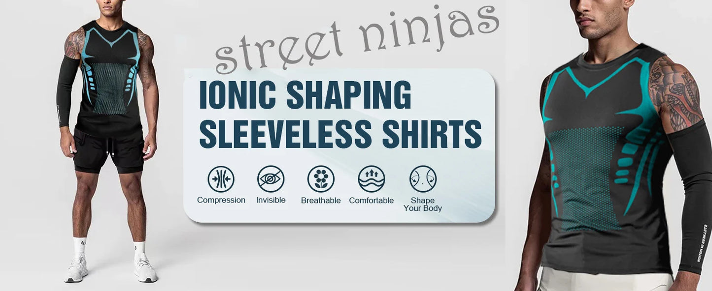 Men's Compression Shirt Short Sleeve Quick Dry Top - Fuzzy Sports