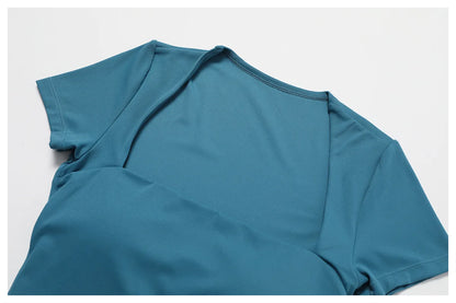 Womens Tight Yoga Jumpsuit For Sports, Fitness, Exercise, Gym - Fuzzy Sports