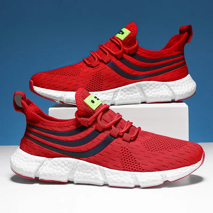 Mens Casual Sports Shoes Breathable Lightweight Sneakers Anti-slip Shoes - Fuzzy Sports