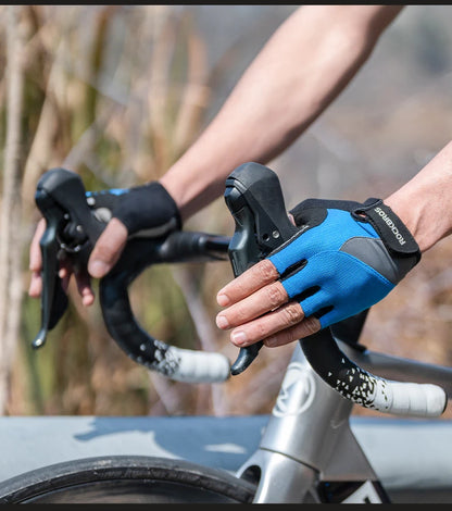 ROCKBROS Bike Full Finger MTB Road Bicycle Gloves Men Women Spring Summer Breathable Cycling Gloves