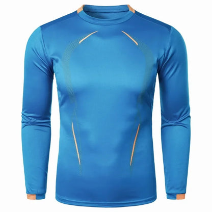 Autumn Men's Long Sleeve Quick Dry T-shirt Lightweight Breathable