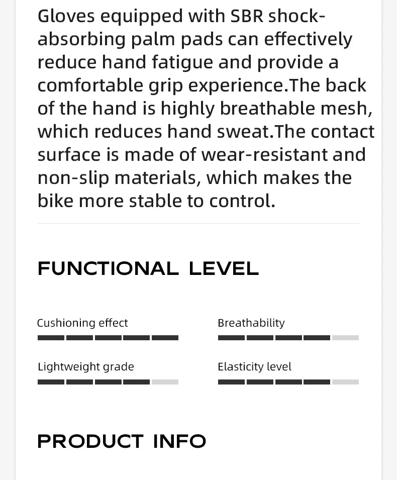 ROCKBROS Bike Full Finger MTB Road Bicycle Gloves Men Women Spring Summer Breathable Cycling Gloves