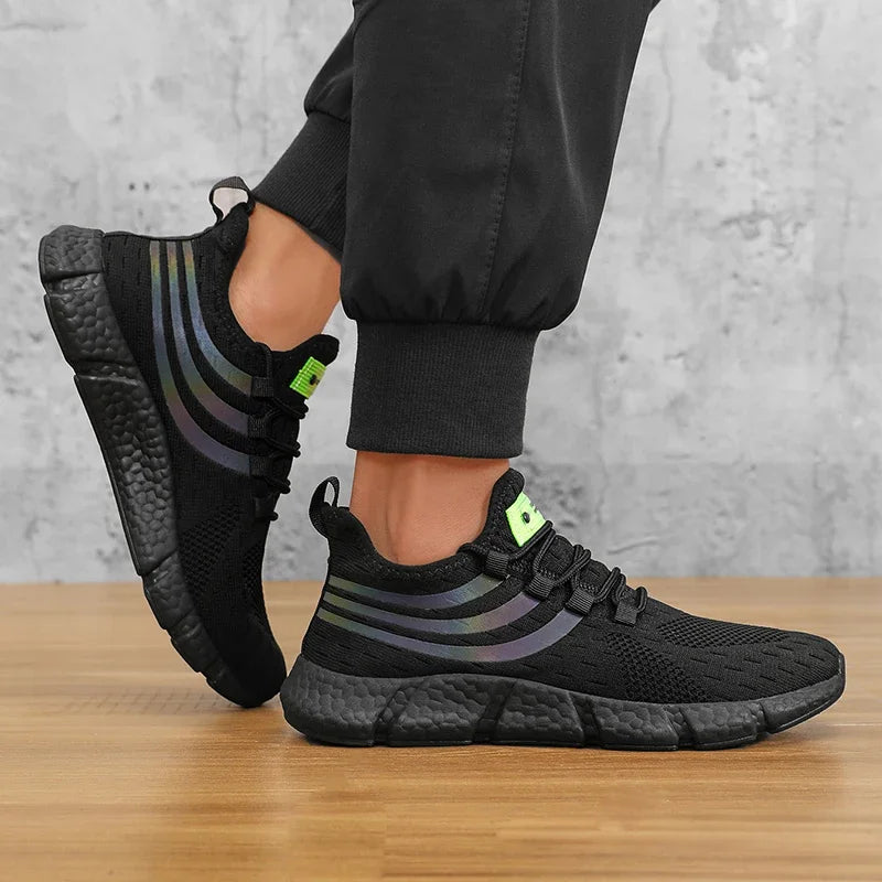 Mens Casual Sports Shoes Breathable Lightweight Sneakers Anti-slip Shoes - Fuzzy Sports