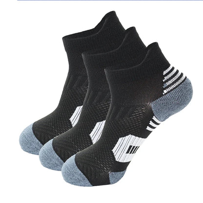 3Pair Fitness Sports Socks Non-Slip Men Women - Fuzzy Sports