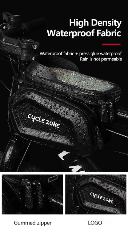Bicycle Bags Bike Top Front Tube Frame Bag Touchscreen Phone Holder Case Storage MTB Road Bike Bag Cycling Accessories and Parts
