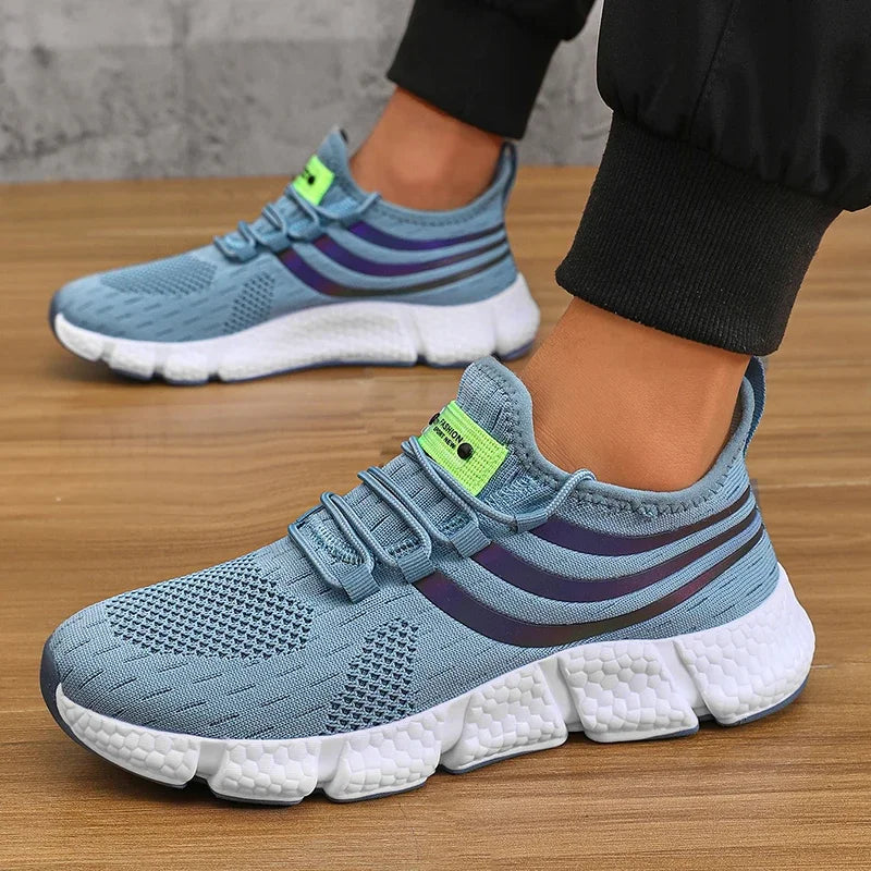 Mens Casual Sports Shoes Breathable Lightweight Sneakers Anti-slip Shoes - Fuzzy Sports