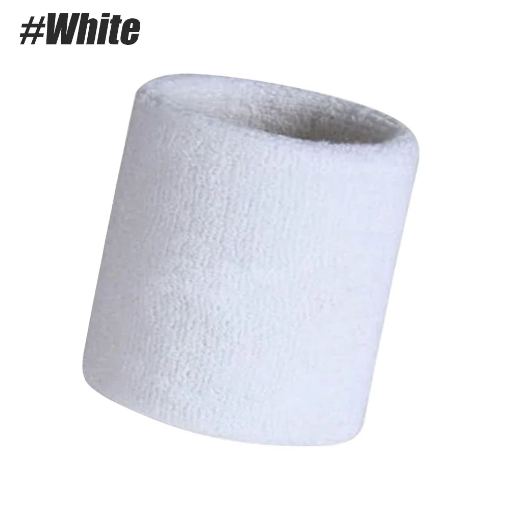 1Pcs Sweatband Sports Wristband for Men & Women, Cotton Cloth Sweatband - Fuzzy Sports