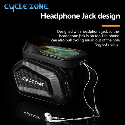 Bicycle Bags Bike Top Front Tube Frame Bag Touchscreen Phone Holder Case Storage MTB Road Bike Bag Cycling Accessories and Parts