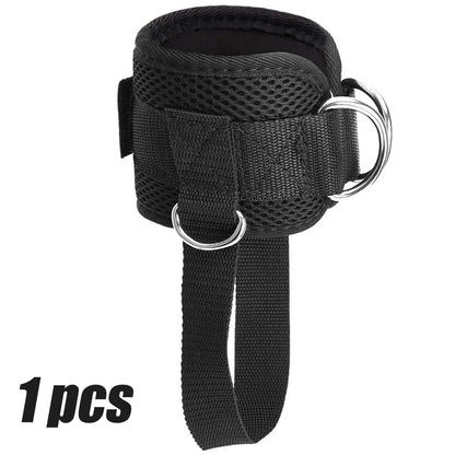 1PCS/2PCS Ankle Straps for Cable Machines Kickbacks - Adjustable Comfort Ankle Cable Attachments for Gym Ankle Cuff Women Men