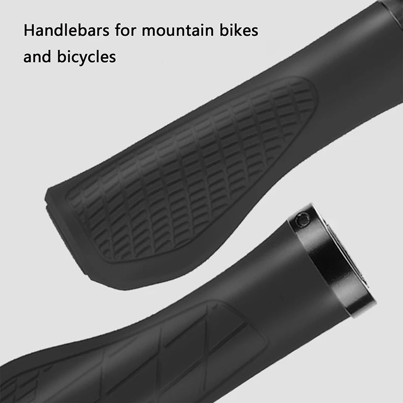 Set Ultra-light Cycling Bike Mountain Bike Folding Handlebar Set Non-slip Grip Bike Side Lock Handlebar Set