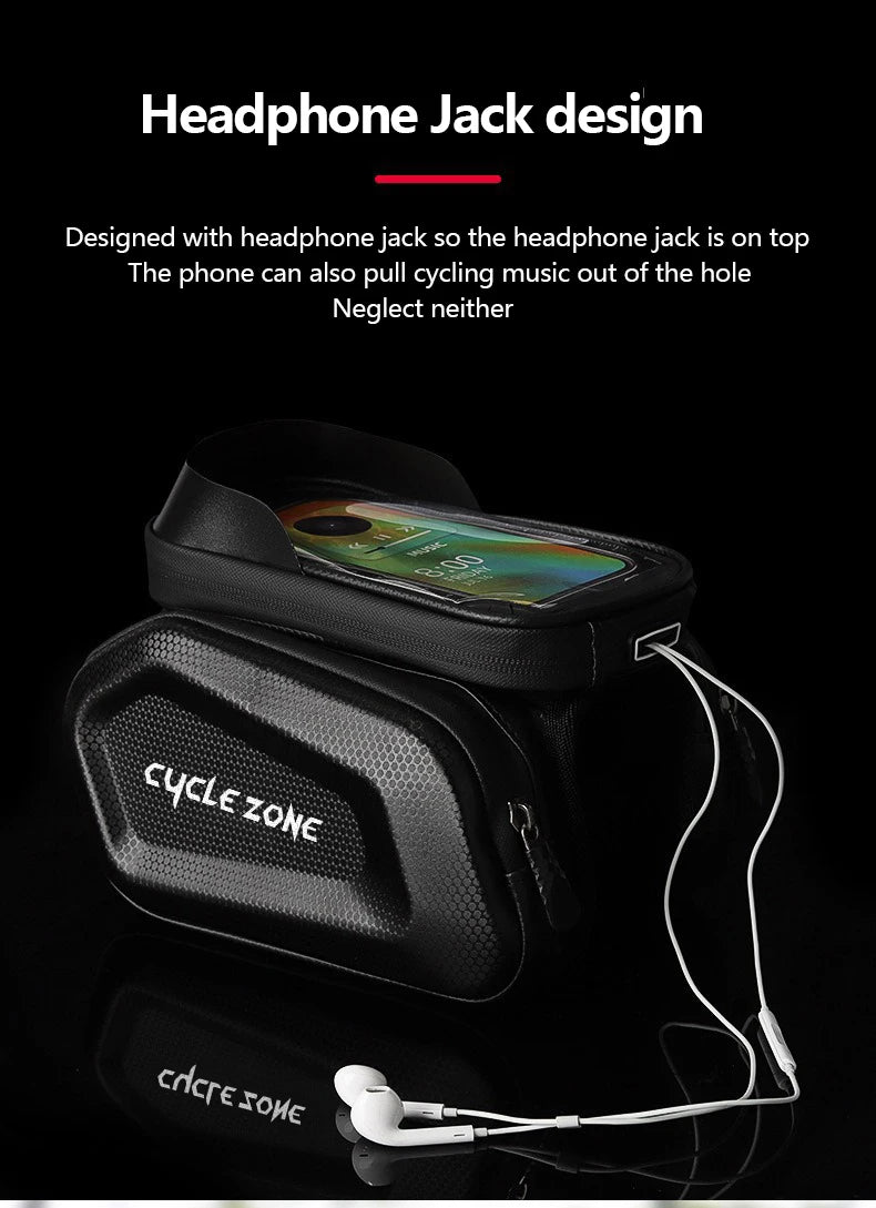 Bicycle Bags Bike Top Front Tube Frame Bag Touchscreen Phone Holder Case Storage MTB Road Bike Bag Cycling Accessories and Parts